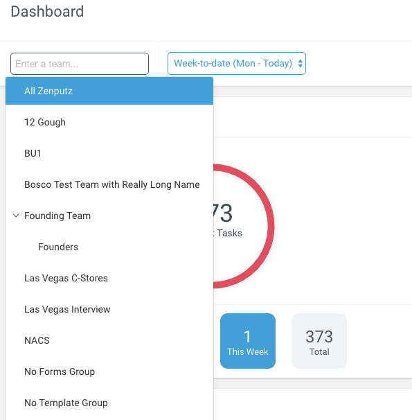 Using the Zenput manager views on Zenput – Crunchtime Support Services