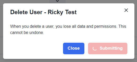 deleting